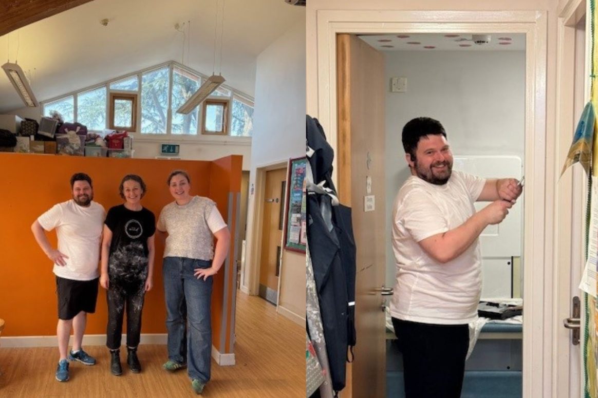 Lucy Electric Volunteers Support Red Kite Family Centre in Thame